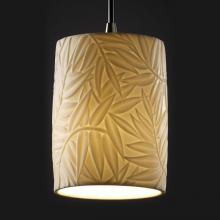 Justice Design Group POR-8815-10-BMBO-MBLK-RIGID - Mini 1-Light Pendant