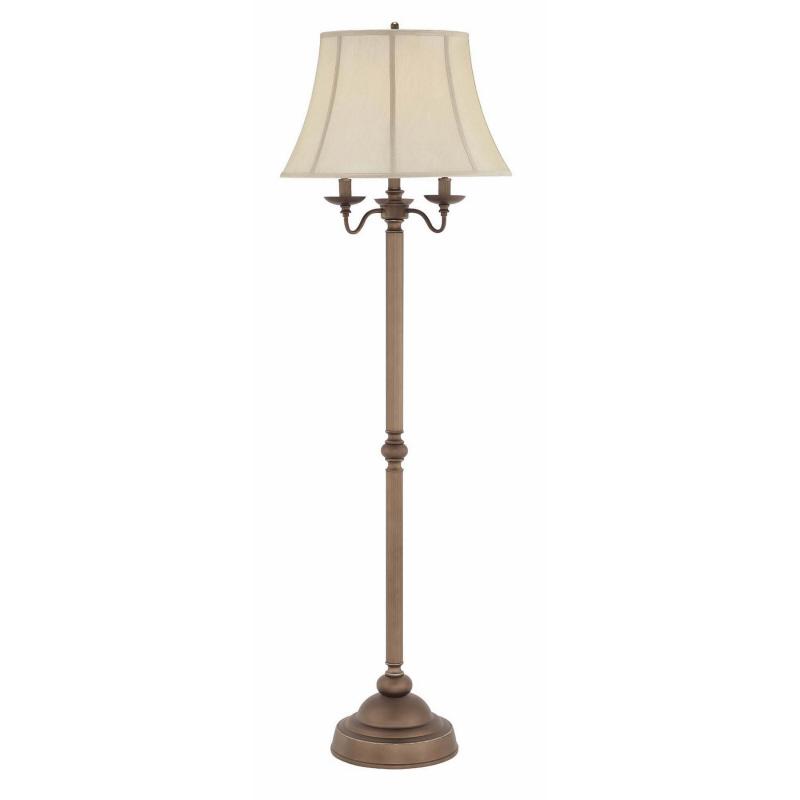 One Light Palladian Bronze Floor Lamp