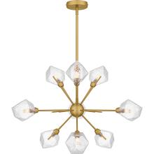 Quoizel PCSVD5034BRG - Salvador 9-Light Brushed Gold Chandelier