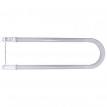 Satco Products Inc. S18410 - 13 Watt T8 U-BEND LED; 50000 Hours; Medium Bi Pin Base; CCT Selectable; Type A/B; White Finish;