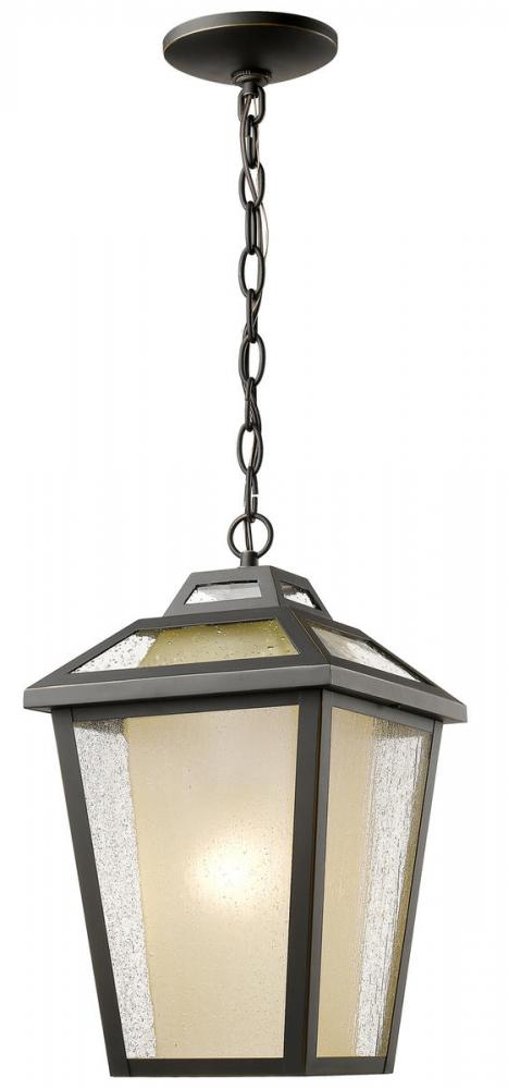 1 Light Outdoor Chain Mount Ceiling Fixture