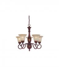 Dolan Designs 2790-137 - Five Light Up Chandelier