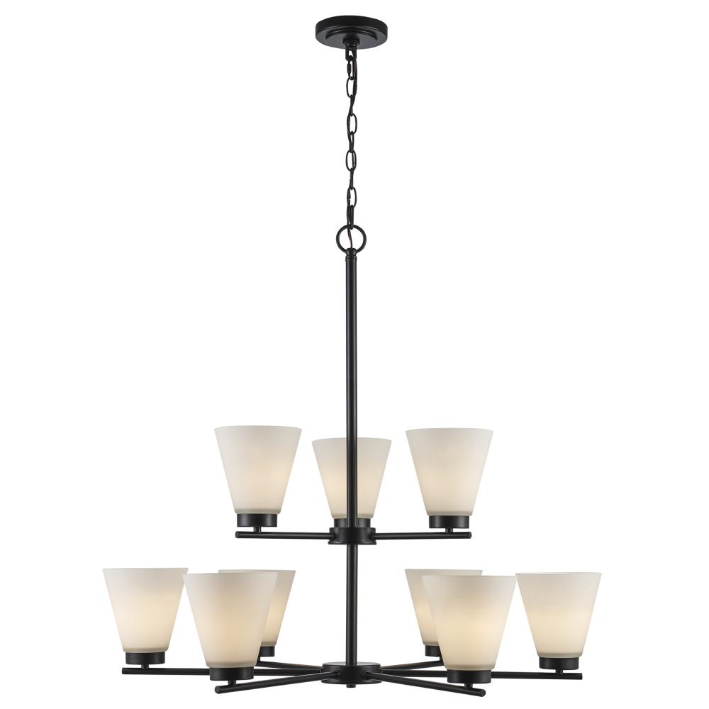 Fifer Chandeliers Black