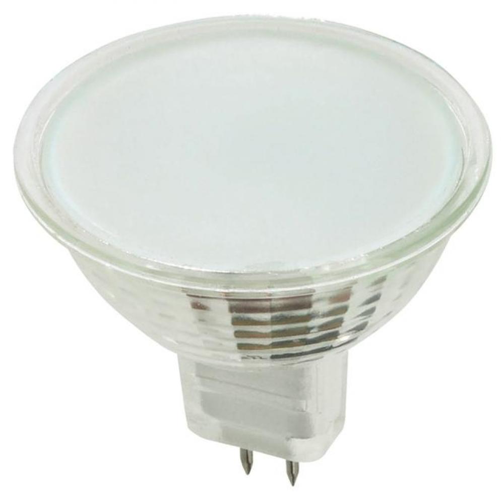 50W MR16 Halogen Low Voltage Flood Frost Lens GU5.3 Base, 12 Volt, Card (6 pack)