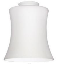 Westinghouse 8572200 - White Opal Fluted Shade