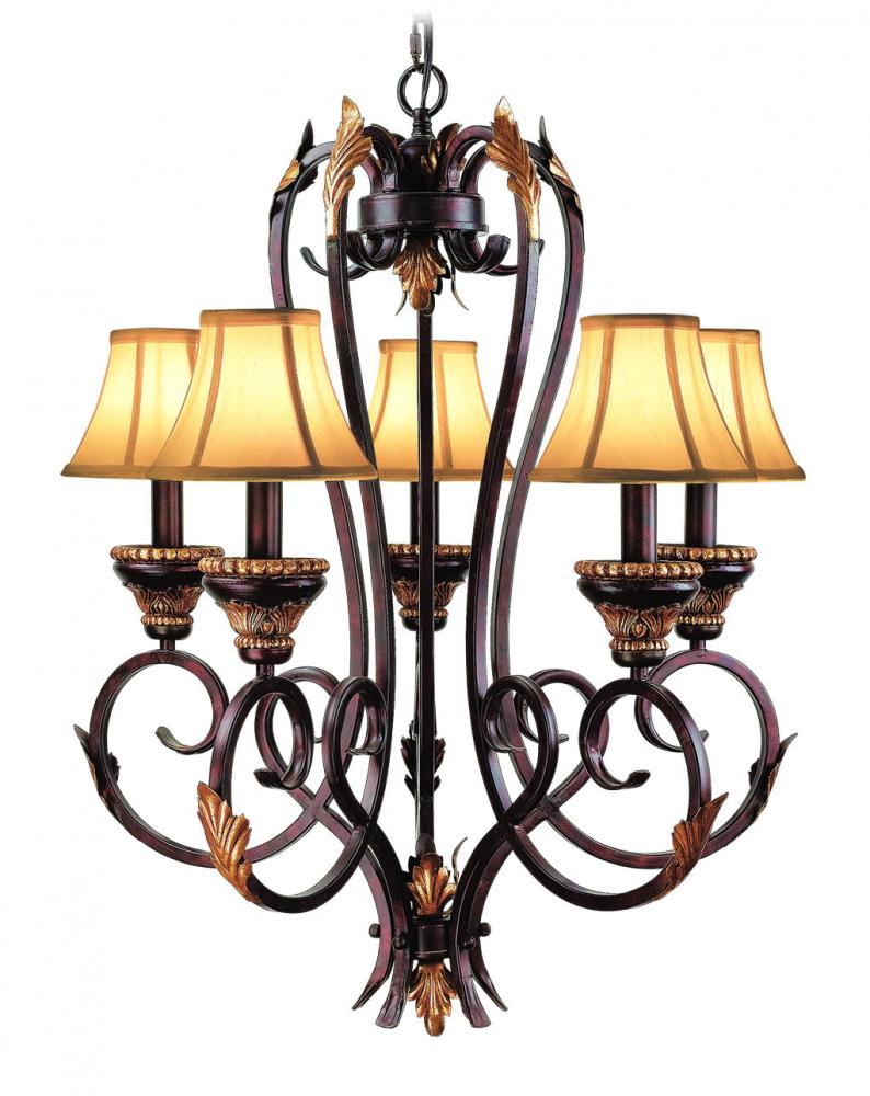 Bronze Up Chandelier