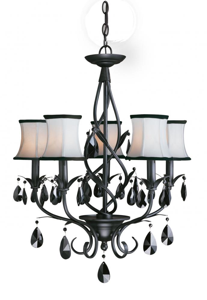 Black Up Chandelier