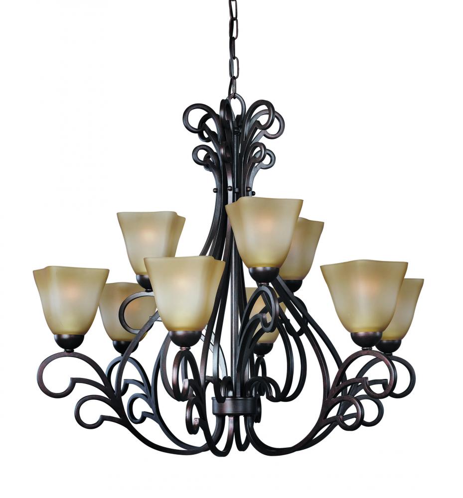 Bronze Up Chandelier