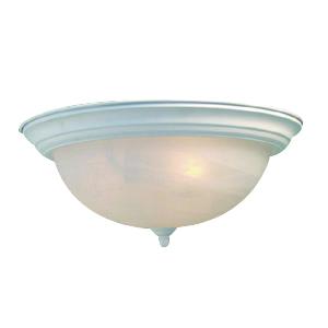 White Bowl Flush Mount