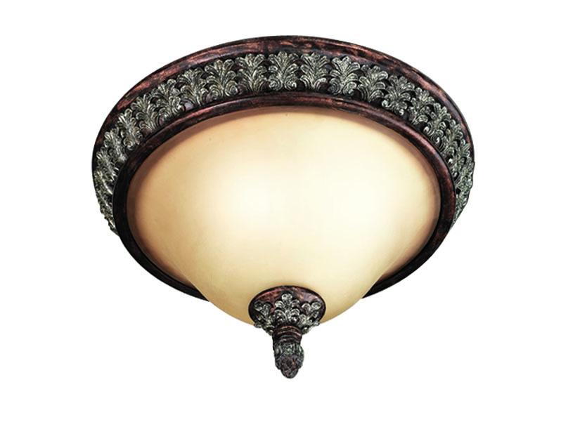 Bronze Bowl Flush Mount