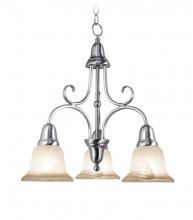 Woodbridge 10035-STN - Chrome Down Chandelier