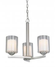 Woodbridge 12185-STN - Chrome Up Chandelier