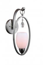 Woodbridge 15741STN-C20401 - Woodbridge Lighting 15741STN-C20401 Olivia Opal Wall Sconce