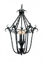 Woodbridge 25003-TOR - Bronze Open Frame Foyer Hall Fixture