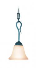 Woodbridge 28302-TBK - Black Down Mini Pendant