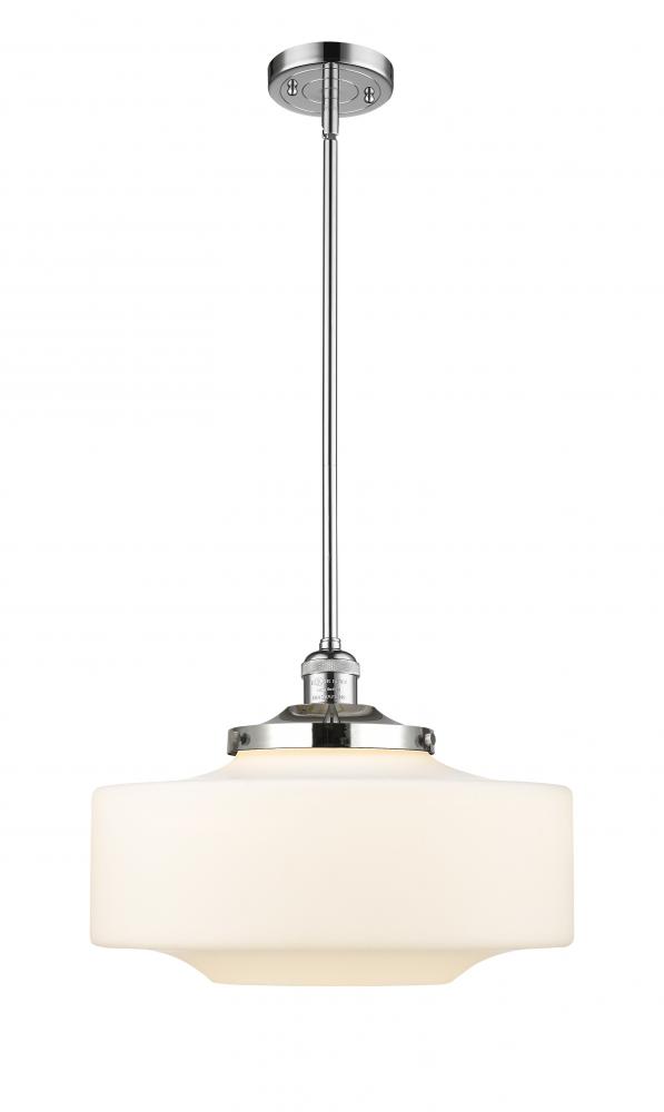 Bridgeton - 1 Light - 12 inch - Polished Chrome - Stem Hung - Mini Pendant