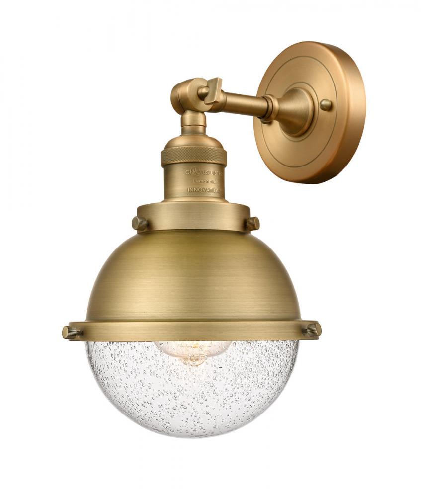 Hampden - 1 Light - 7 inch - Brushed Brass - Sconce