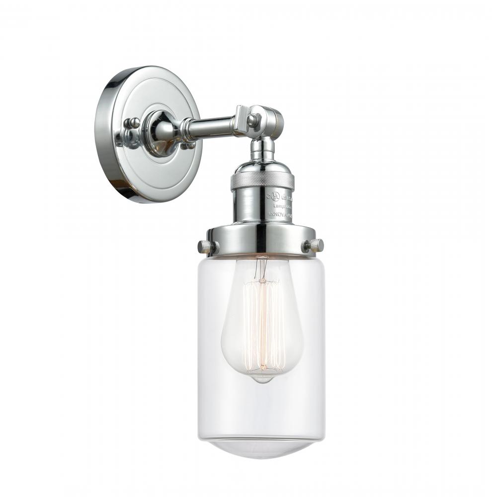 Dover - 1 Light - 5 inch - Polished Chrome - Sconce