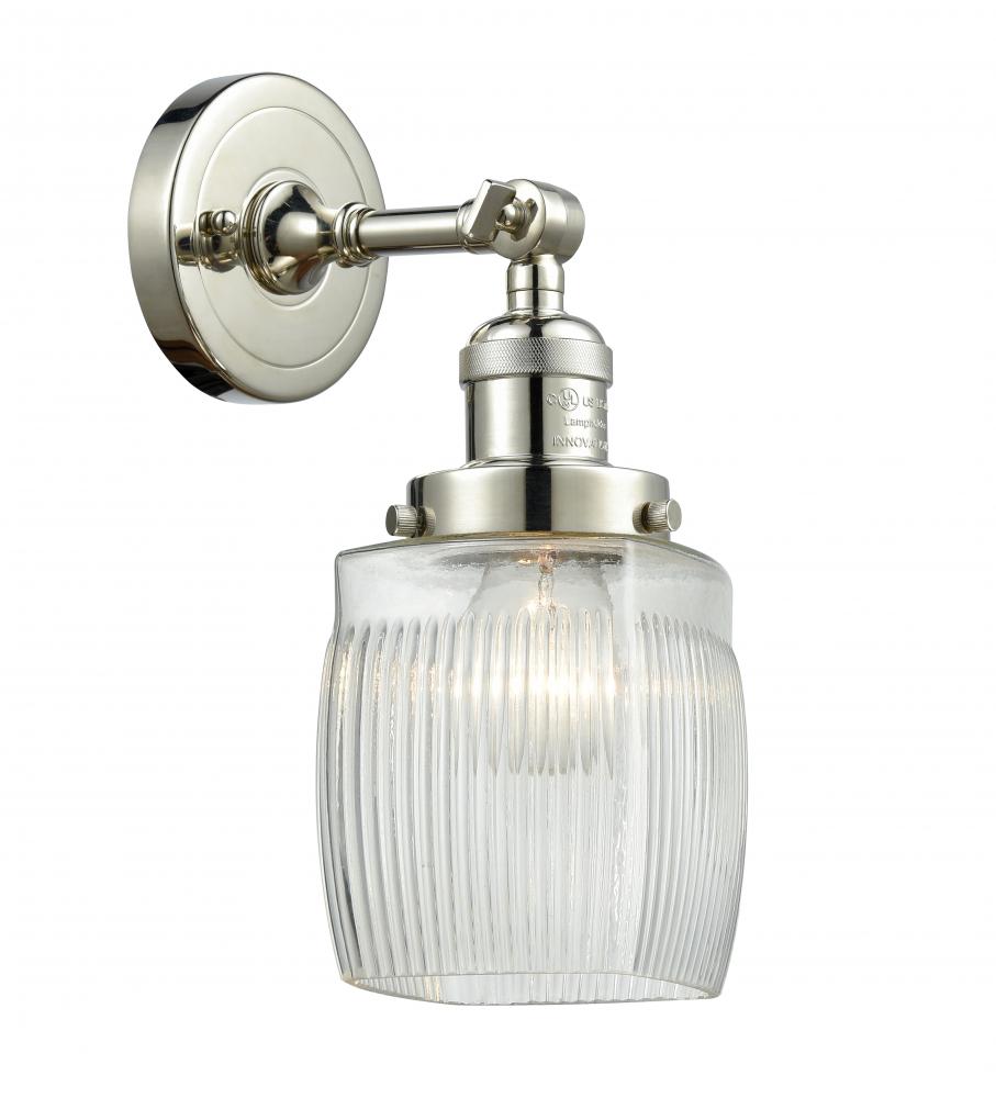 Colton - 1 Light - 6 inch - Polished Nickel - Sconce