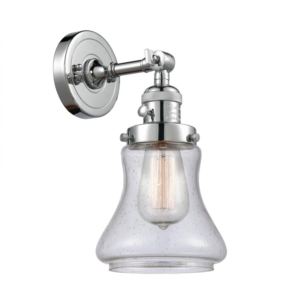 Bellmont - 1 Light - 7 inch - Polished Chrome - Sconce