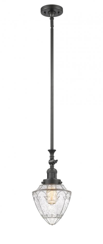 Bullet - 1 Light - 7 inch - Oil Rubbed Bronze - Stem Hung - Mini Pendant