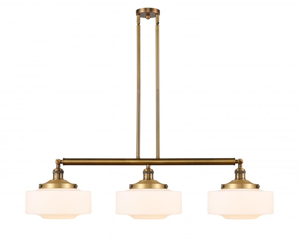 Bridgeton - 3 Light - 44 inch - Brushed Brass - Stem Hung - Island Light