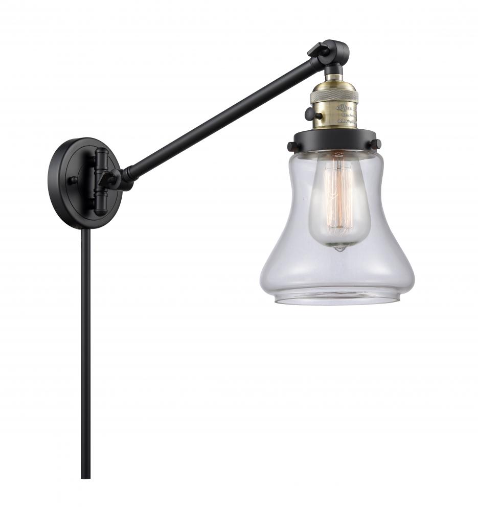 Bellmont - 1 Light - 8 inch - Black Antique Brass - Swing Arm