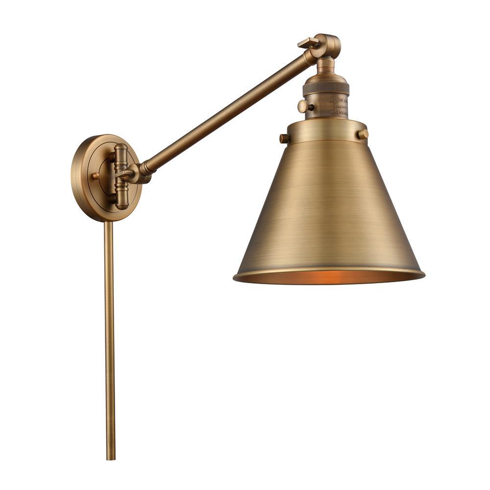 Appalachian - 1 Light - 8 inch - Brushed Brass - Swing Arm