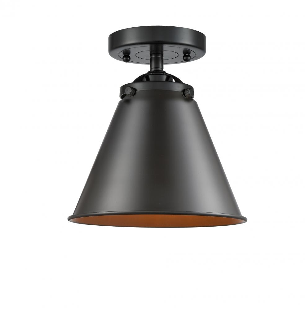 Appalachian - 1 Light - 8 inch - Oil Rubbed Bronze - Semi-Flush Mount