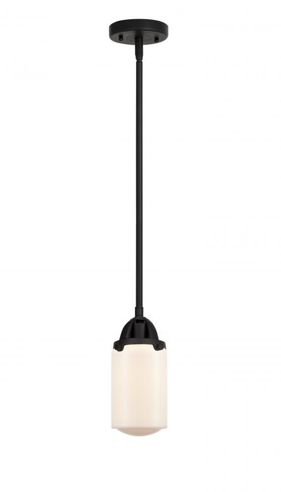 Dover - 1 Light - 5 inch - Matte Black - Cord hung - Mini Pendant