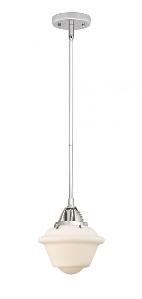 Oxford - 1 Light - 8 inch - Polished Chrome - Cord hung - Mini Pendant