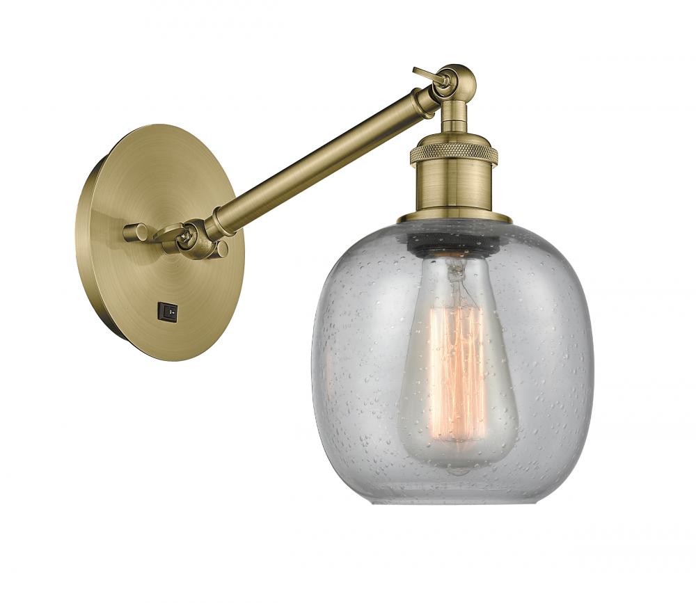 Belfast - 1 Light - 6 inch - Antique Brass - Sconce