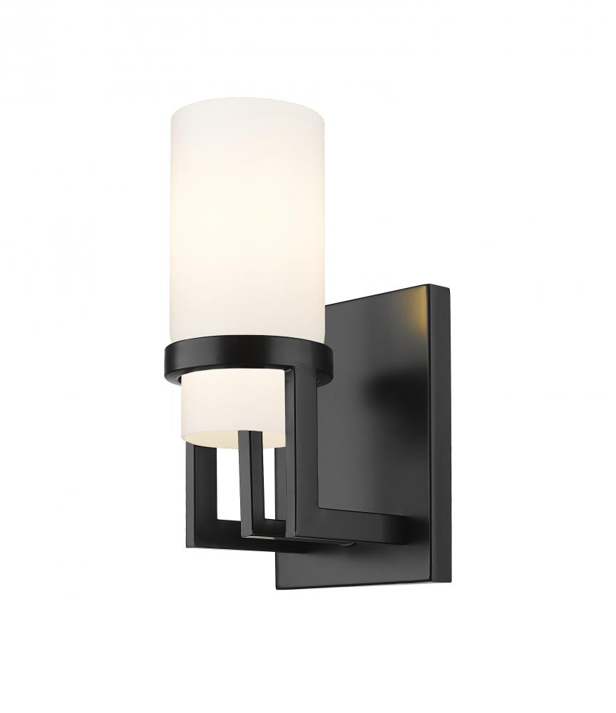 Utopia - 1 Light - 5 inch - Matte Black - Sconce