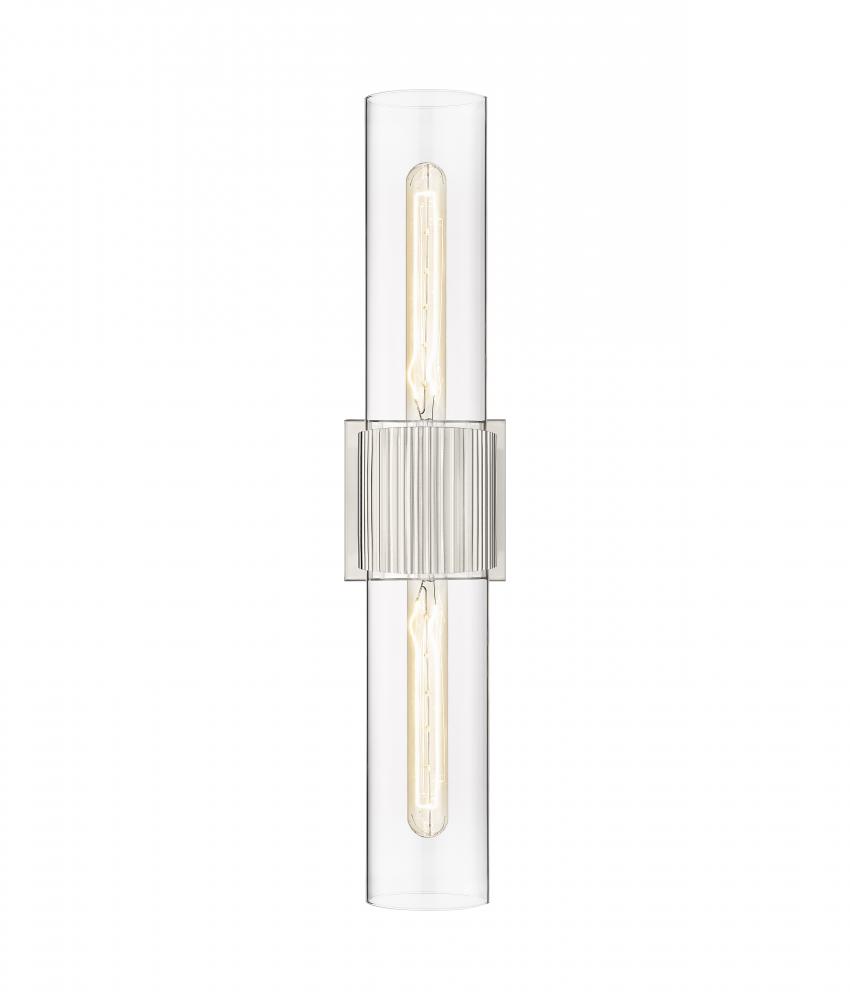 Bolivar - 2 Light - 5 inch - Satin Nickel - Bath Vanity Light