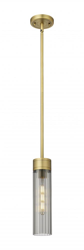 Empire - 1 Light - 3 inch - Brushed Brass - Pendant