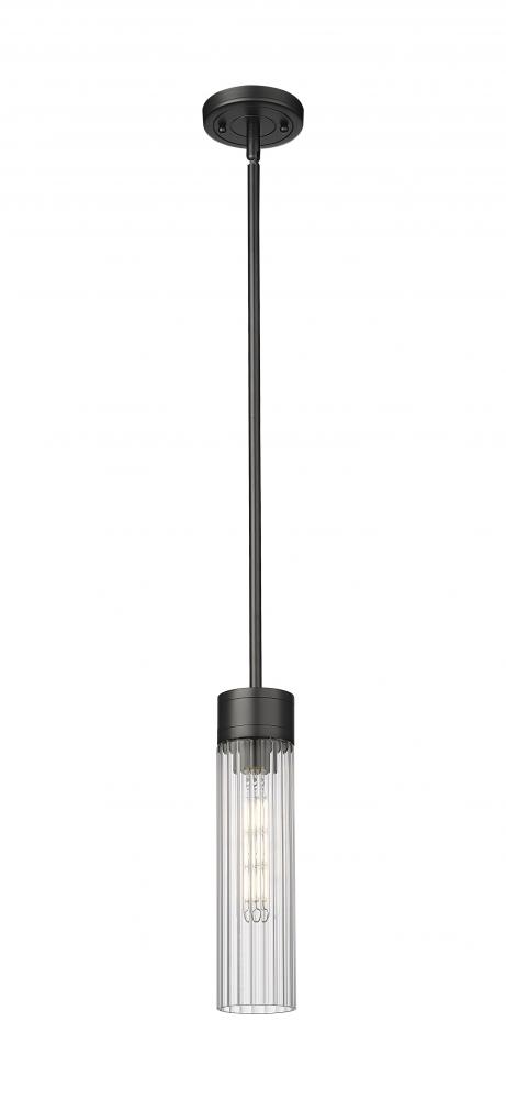 Empire - 1 Light - 3 inch - Matte Black - Pendant