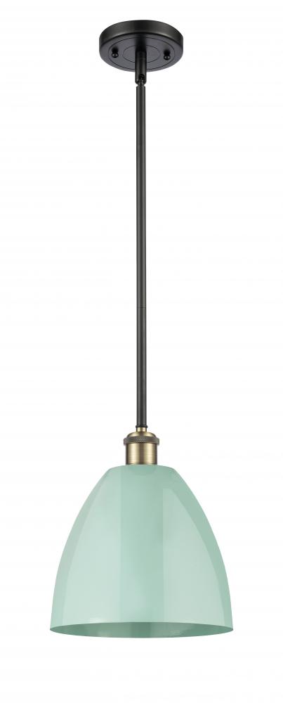 Plymouth - 1 Light - 9 inch - Black Antique Brass - Pendant