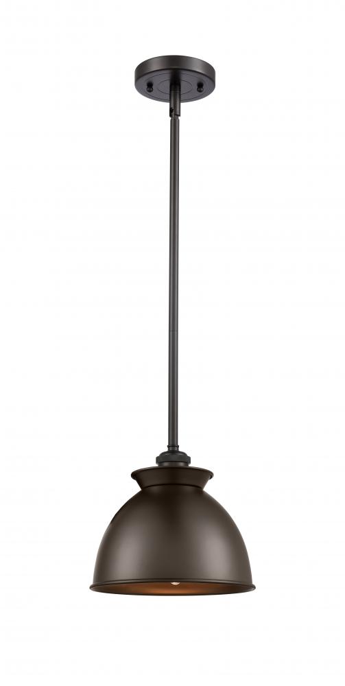 Adirondack - 1 Light - 8 inch - Oil Rubbed Bronze - Mini Pendant