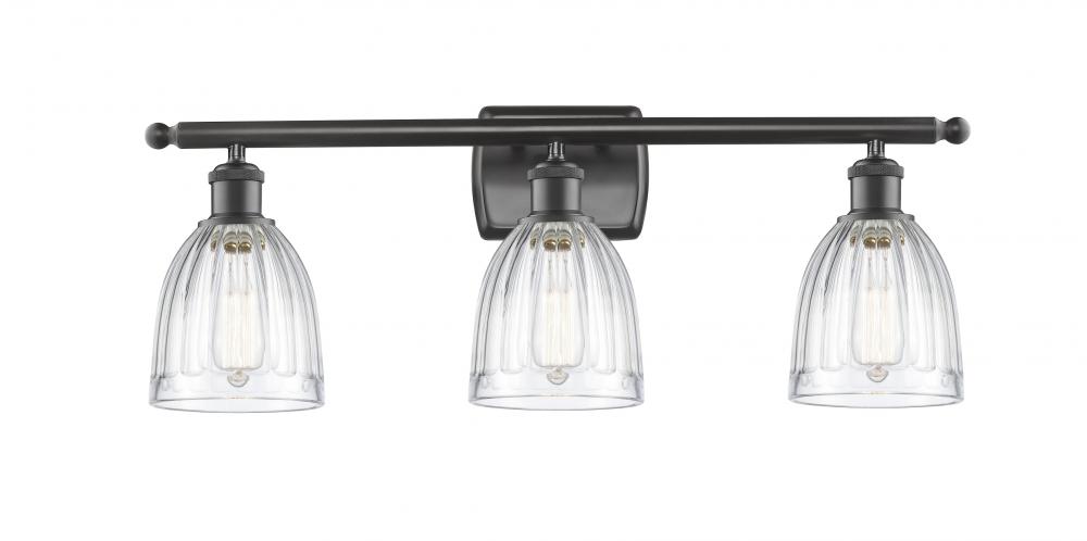 Brookfield - 3 Light - 26 inch - Oil Rubbed Bronze - Bath Vanity Light