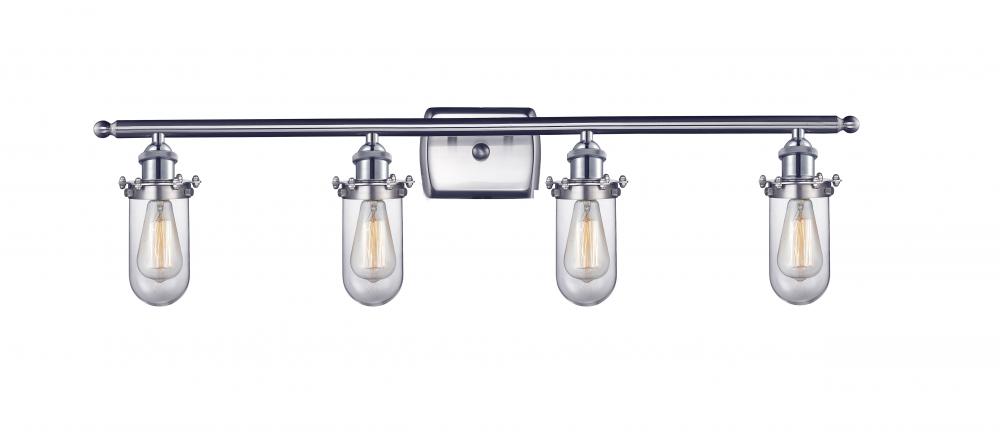 Kingsbury - 4 Light - 34 inch - Brushed Satin Nickel - Bath Vanity Light