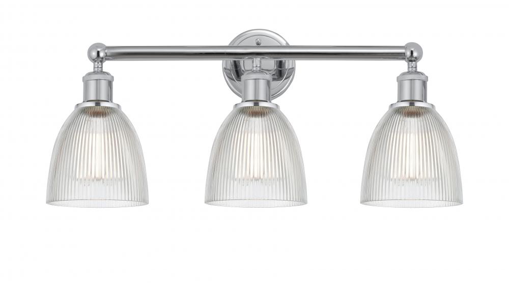 Castile - 3 Light - 24 inch - Polished Chrome - Bath Vanity Light