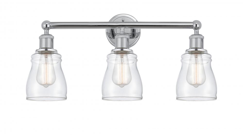 Ellery - 3 Light - 23 inch - Polished Chrome - Bath Vanity Light