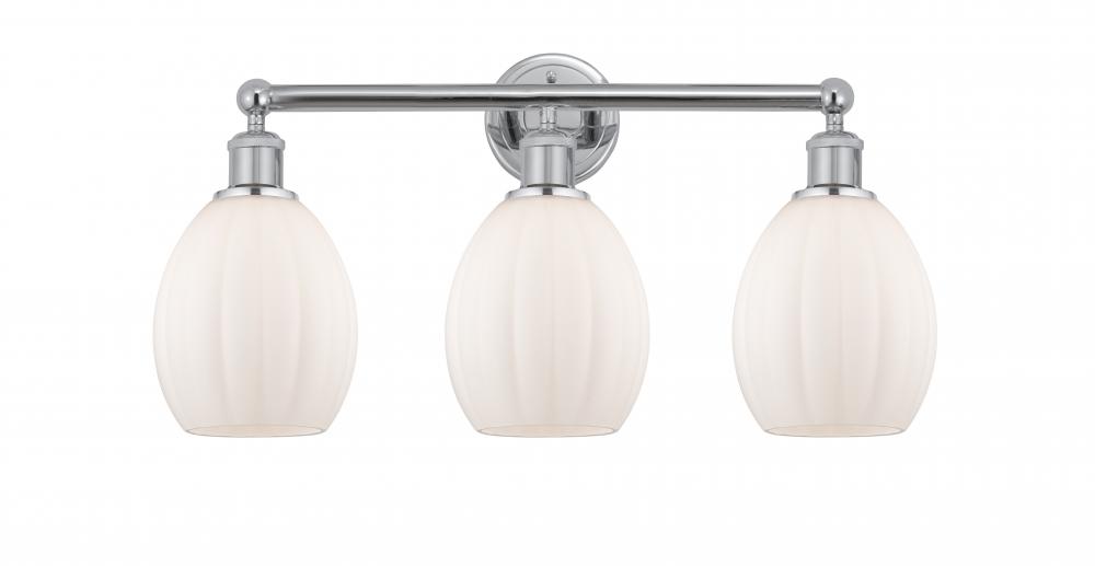 Eaton - 3 Light - 24 inch - Polished Chrome - Bath Vanity Light