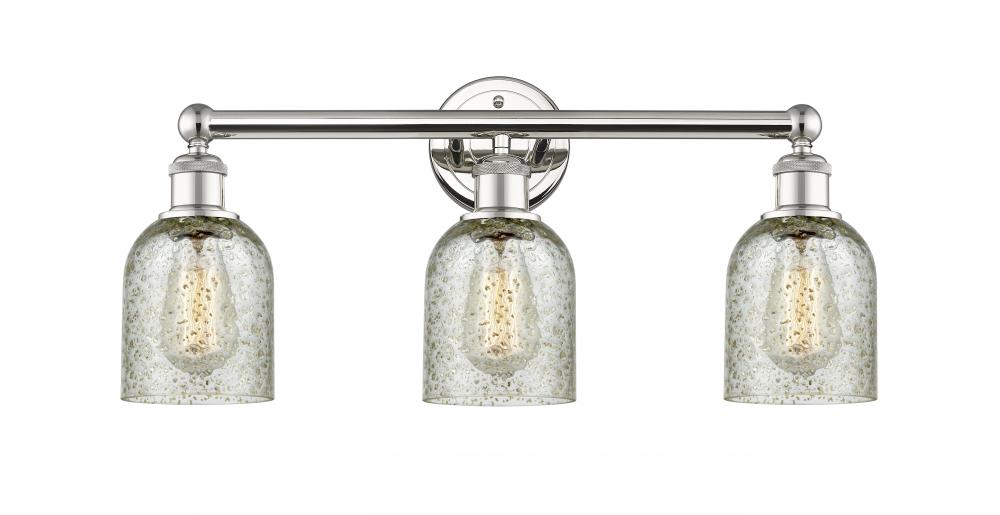 Caledonia - 3 Light - 23 inch - Polished Nickel - Bath Vanity Light