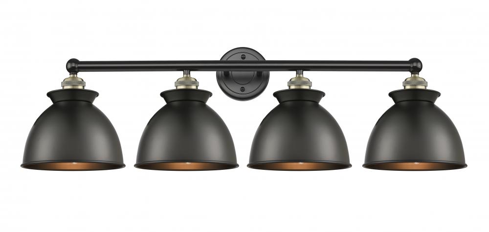 Adirondack - 4 Light - 35 inch - Black Antique Brass - Bath Vanity Light