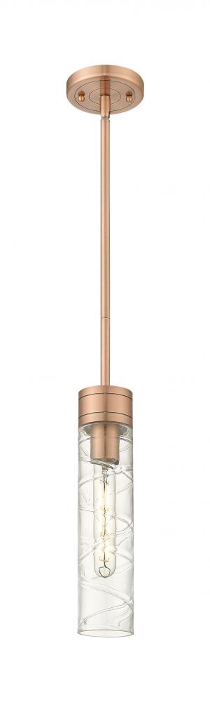 Boreas - 1 Light - 3 inch - Antique Copper - Stem Hung - Mini Pendant