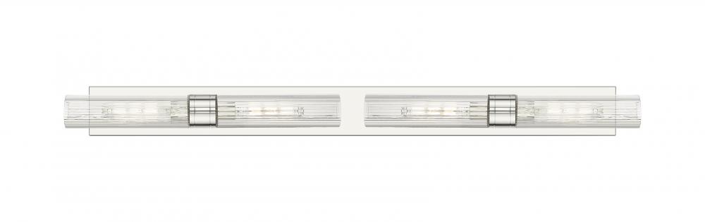 Boreas - 4 Light - 51 inch - Polished Nickel - Bath Vanity Light