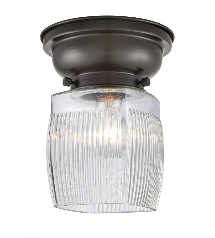 Colton - 1 Light - 6 inch - Oil Rubbed Bronze - Flush Mount