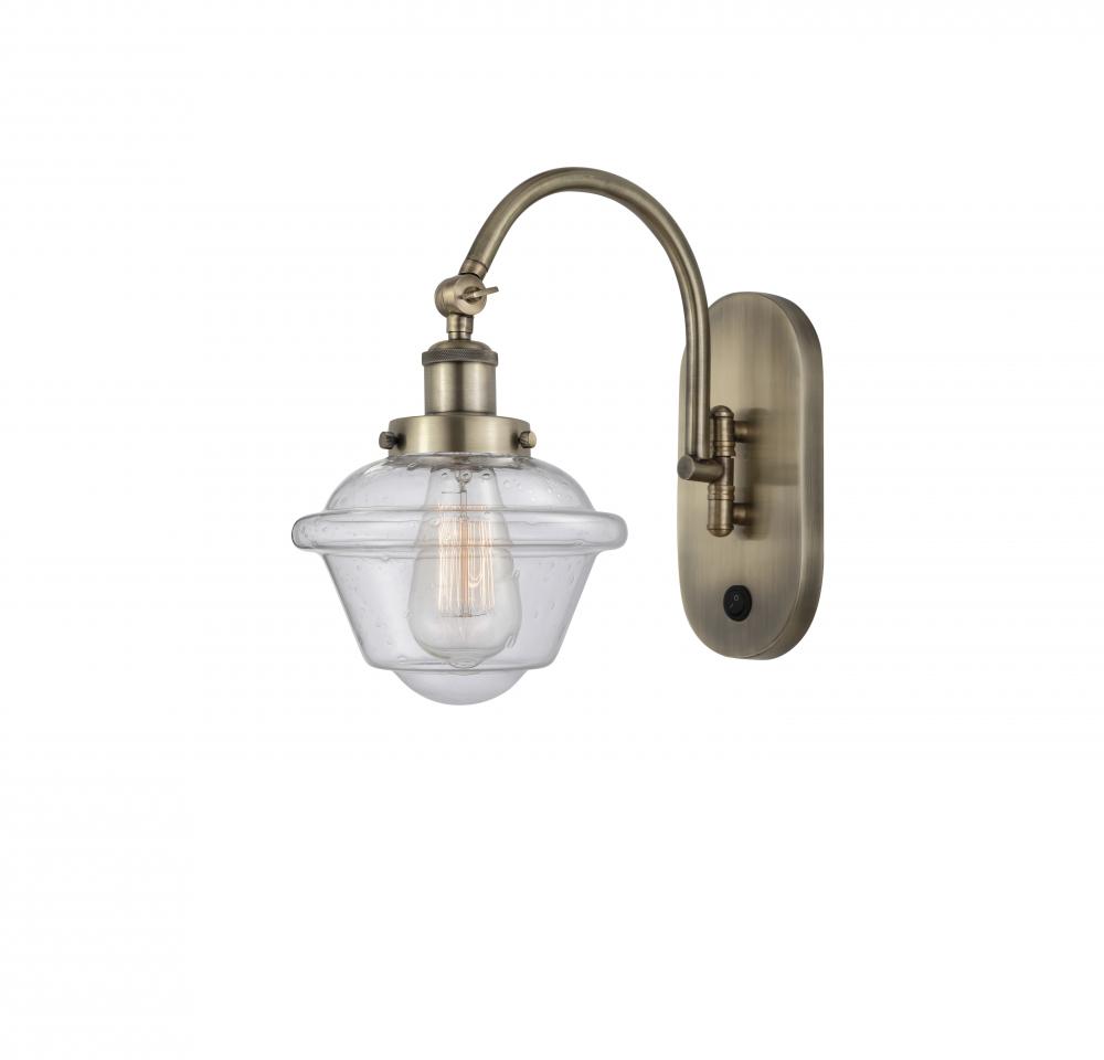 Oxford - 1 Light - 8 inch - Antique Brass - Sconce