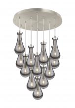 Innovations Lighting 126-451-1P-SN-G451-5SM - Owego - 12 Light - 24 inch - Brushed Satin Nickel - Multi Pendant